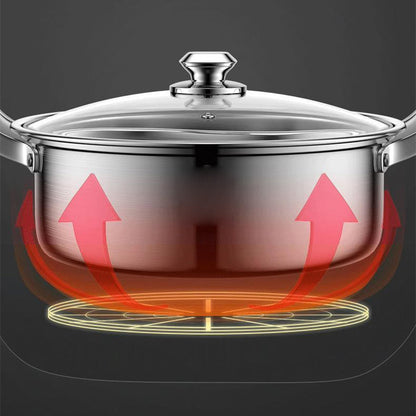 ⏳Time-limited Special🍲Thickened Stainless Steel Dual Flavor Hot Pot