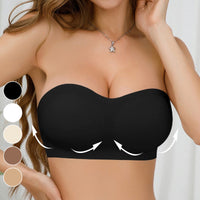⏳Time-limited Special⏰Women's Non-Slip Strapless Wireless Bra with Crossover Side Closure