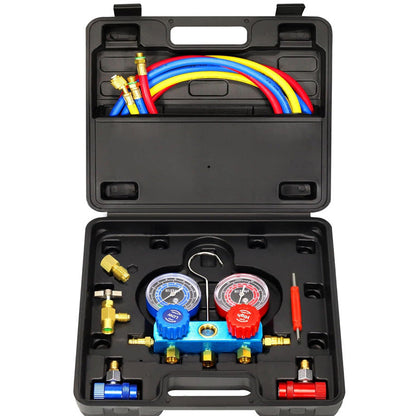 ⏳Time-limited Special🧰3 Way R134/R22/R410 AC Gauges