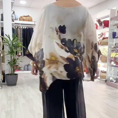 ⏳Time-limited Special⏰Women's Casual Printed Round Neck Top