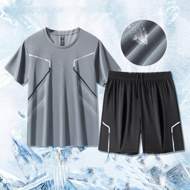 🏖️Summer Specials🌴Men’s Quick Dry T-Shirt & Shorts Set