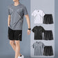 🏖️Summer Specials🌴Men’s Quick Dry T-Shirt & Shorts Set