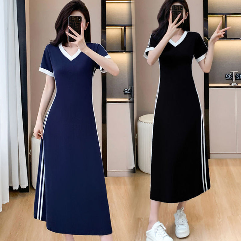 ⏳Time-limited Special⏰Women's Casual & Simple V-Neck Dress