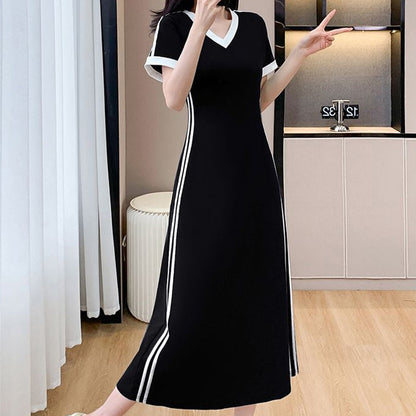 ⏳Time-limited Special⏰Women's Casual & Simple V-Neck Dress