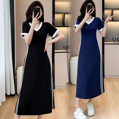 ⏳Time-limited Special⏰Women's Casual & Simple V-Neck Dress