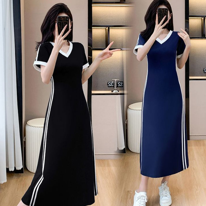 ⏳Time-limited Special⏰Women's Casual & Simple V-Neck Dress