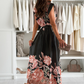⏳Time-limited Special⏰Women's Elegant Printed V-Neck Dresses🌸