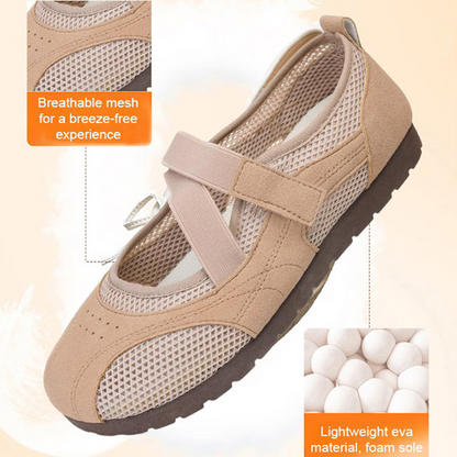 ⏳Time-limited Special⌛Ballet Style Breathable Mesh Flat Shoes💖