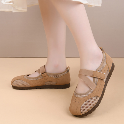 ⏳Time-limited Special⌛Ballet Style Breathable Mesh Flat Shoes💖