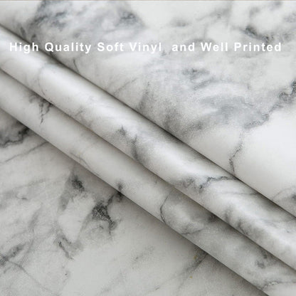 ⏳Time-limited Special⌛Marble Printed Round Fitted Table Cover with Elastic Edges