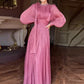 ⏳Time-limited Special⏰Women's Elegant Lantern Long-Sleeve Maxi Dress