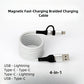 ⏳Time-limited Special⏰Multi-Compatibility Magnetic Fast-Charging Braided Charging Cable