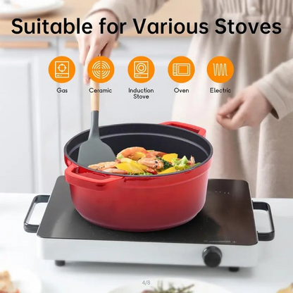 ⏳Time-limited Special⏰Deep Nonstick Stockpot with Ceramic Coating