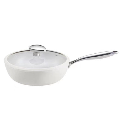 ⏳Time-limited Special⏰Ceramic Non-Stick White Large Cooking Pot