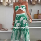 👙Women’s Bikini Top & Printed Wide-Leg Pants Set - Fashionable & Vacation-Ready