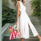 ⏳Time-limited Special⏰Women's Elegant V-Neck Split Maxi Dress👗