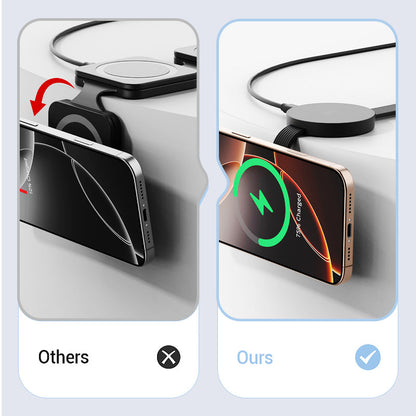 ⏳Time-limited Special⏰3-in-1 Foldable Magnetic Wireless Charger🔋