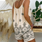 ⏳Time-limited Special⏰Women's Print Spaghetti Strap Camisole & Shorts Set