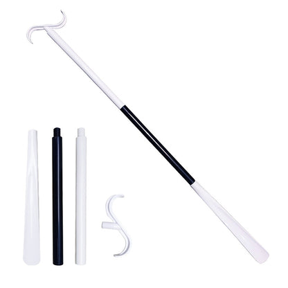 Adjustable Long Shoe Horn with Sock Remover for Seniors🦯
