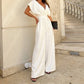 ⏳Time-limited Special⏰V-Neck & Wide-Legged Jumpsuit for Women