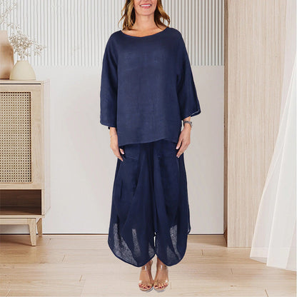 ⏳Time-limited Special⏰Women’s Oversized T-Shirt & Skirt Lounge Set