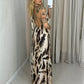 ⏳Time-limited Special⏰Women's Printed Halter Neck Maxi Dress