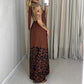 ⏳Time-limited Special⏰Women's Printed Halter Neck Maxi Dress