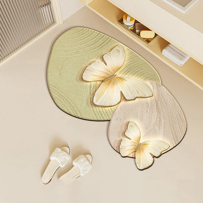 ⏳Time-limited Special🦋Retro Butterfly Diatomite Mat – Quick Drying & Non-Slip