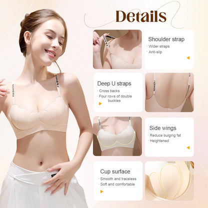 ⏳Time-limited Special⏰Comfortable Petal-Shaped Seamless Bra