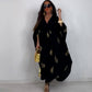 ⏳Time-limited Special⏰Casual Print & V-Neck Kaftan Dress for Women👗