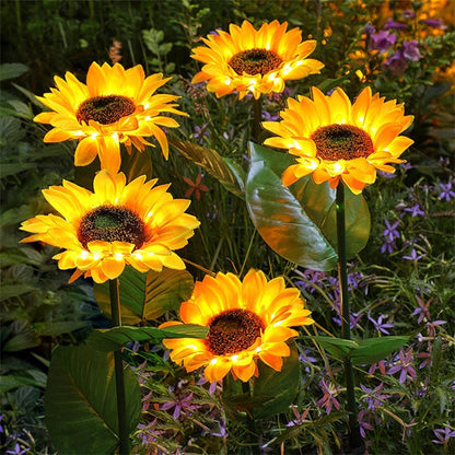 ⏳Time-limited Special⏰Sunflower Solar Garden Stake Led Lights🌻
