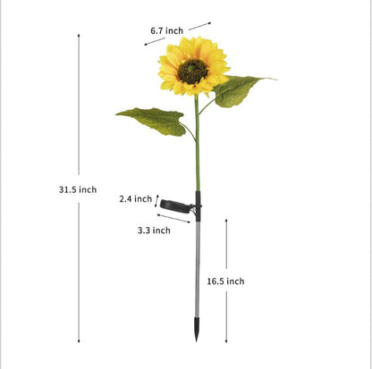 ⏳Time-limited Special⏰Sunflower Solar Garden Stake Led Lights🌻