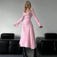 ⏳Time-limited Special⏰Women’s Square Neck Tie Waist A-Line Dress