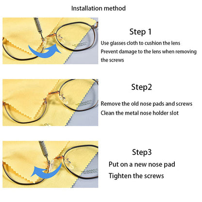 ⏳Time-limited Special⏰Eyeglass Nose Pad Repair Kit