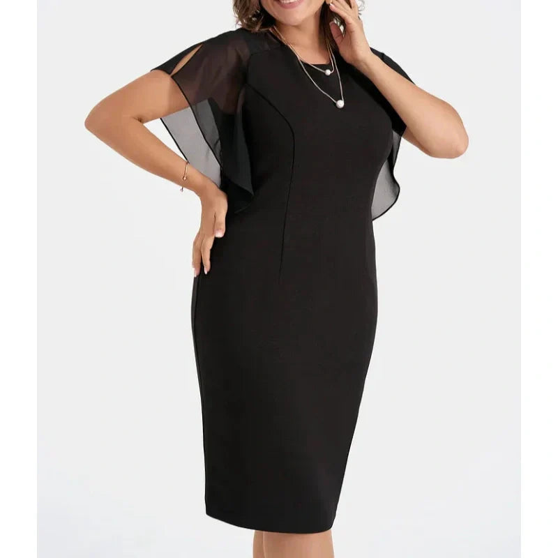 ⏳Time-limited Special⏰Solid Round Neck Midi Dress👗