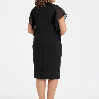 ⏳Time-limited Special⏰Solid Round Neck Midi Dress👗