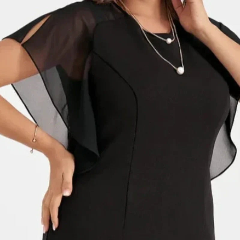 ⏳Time-limited Special⏰Solid Round Neck Midi Dress👗