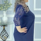 ⏳Time-limited Special⏰Women's Lace Patchwork V-Neck Dresses👗