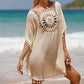 ⏳Time-limited Special⏰Women's Loose Solid Color Hollow Out Cover Up