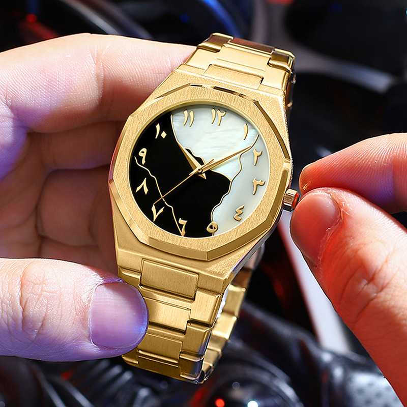 ⏳Time-limited Special⏰Men's Fashionable Versatile Steel Strap Watch⌚
