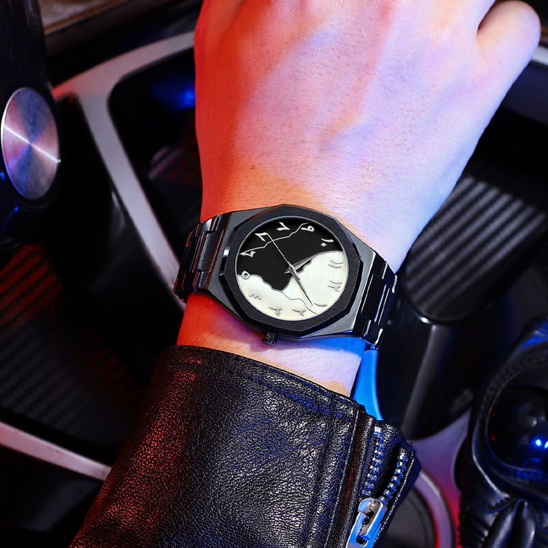 ⏳Time-limited Special⏰Men's Fashionable Versatile Steel Strap Watch⌚