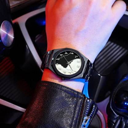 ⏳Time-limited Special⏰Men's Fashionable Versatile Steel Strap Watch⌚
