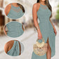 ⏳Time-limited Special⏰Sleeveless Irregular Halter Dress For Women👗