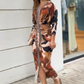 ⏳Time-limited Special⏰Slim V-Neck & Split Hem Maxi Dress👗