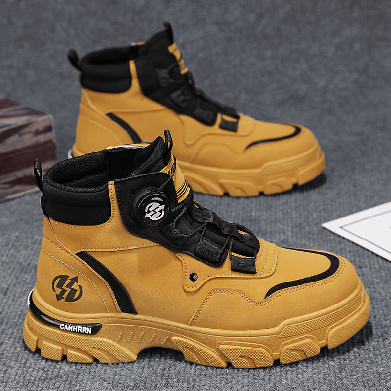 ⏳Time-limited Special⏰Men's PU Leather Non-Slip Boots