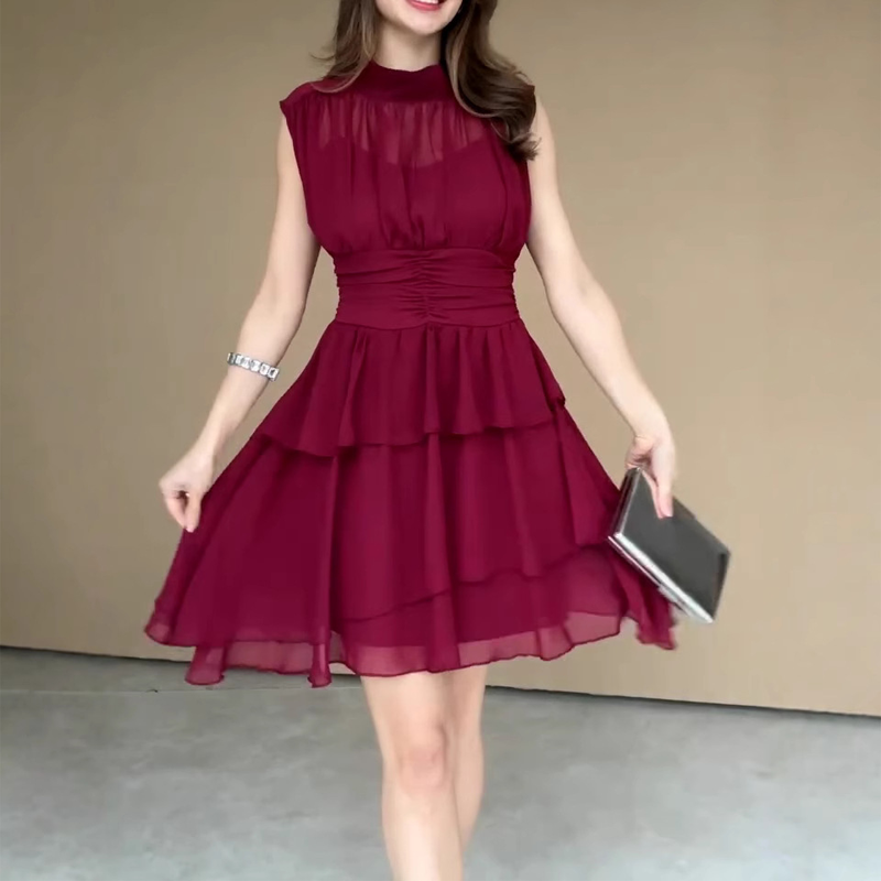 ⏳Time-limited Special⏰Women’s Sleeveless Ruffle Tiered Dress💃