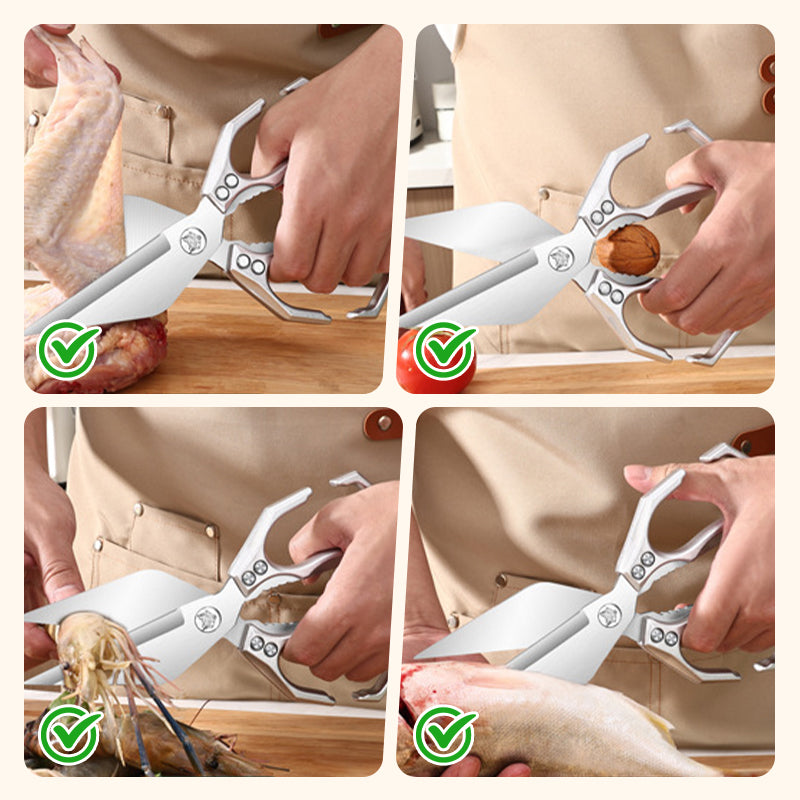 ⏳Time-limited Special⏰Multifunctional Heavy-Duty Kitchen Shears✂️