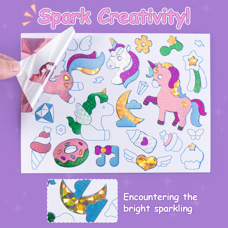 ⏳Time-limited Special⏰Children's Creative Fun Foil Art Set