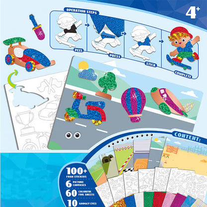 ⏳Time-limited Special⏰Children's Creative Fun Foil Art Set