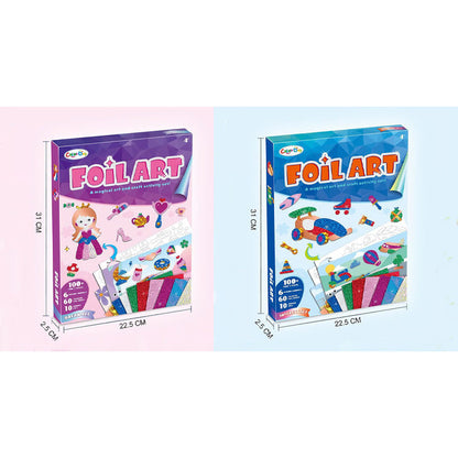 ⏳Time-limited Special⏰Children's Creative Fun Foil Art Set